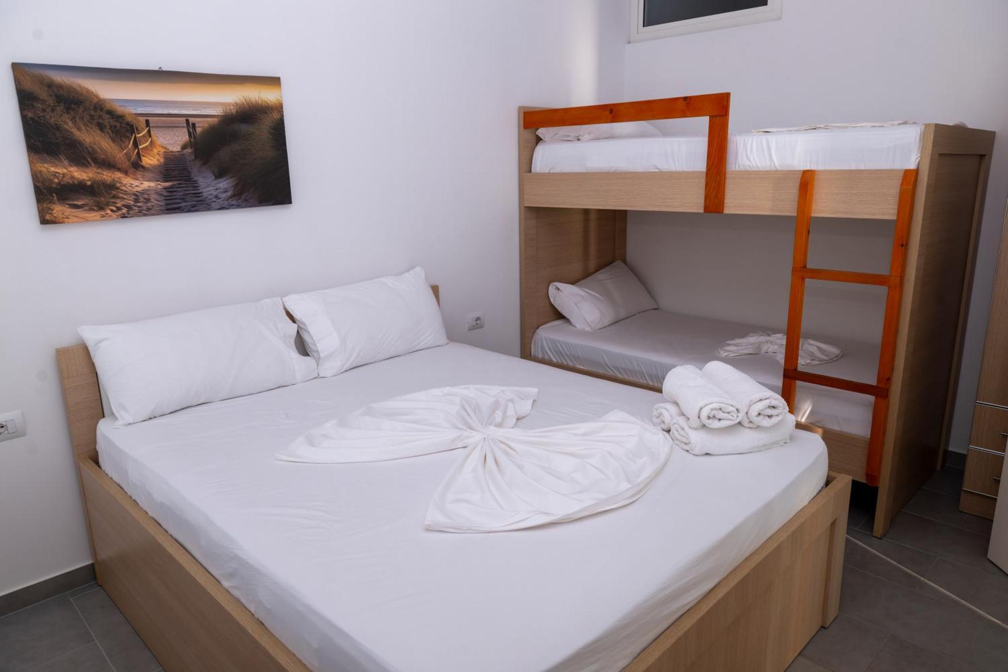 Roxhensi Apartman Shëngjin Kültér fotó