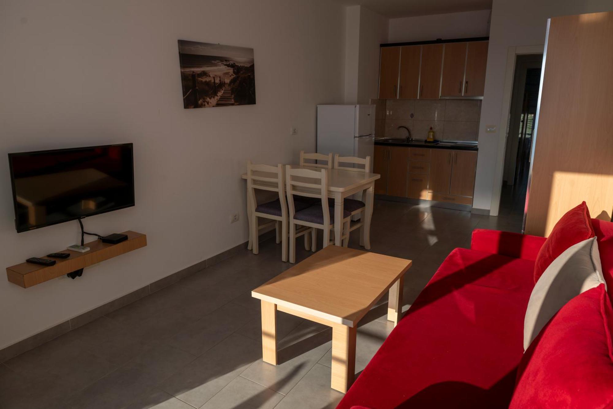 Roxhensi Apartman Shëngjin Kültér fotó
